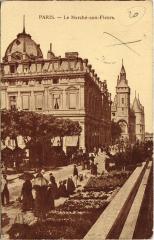 Paris 1e - Le Marché aux Fleurs à Paris 1er