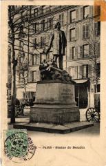 Paris 11e Paris-Statue de Baudin à Paris 11e