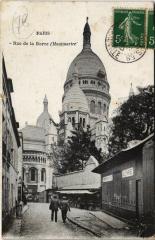 Carte postale ancienne Montmartre - Rue de la Barre
																	 à Paris 18e
								