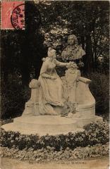 Paris 6e Paris-Statue de Watteau à Paris 6e