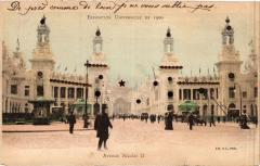 Paris Expo 1900 - Avenue Nicolas Iii