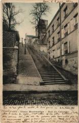 Paris ed. B.F. 18e Montmartre. Rue du Calvaire