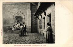 Paris Expo 1900 - Le Palais du Costume. Un bapteme en 1830