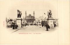 Paris Expo 1900 - le Trocadéro