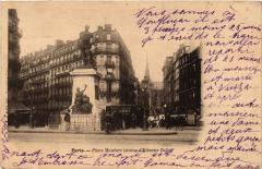Paris 5e-Statue d'Etienne Dolet-Place Maubert à Paris 5e