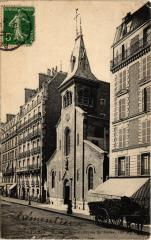 Carte postale ancienne Eglise Saint-François-de-Sales - Rue Brémontier
                                                                     à Paris 17e
                                