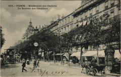 Paris 2e - Boulevard des Italiens à Paris 2e