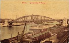 Passerelle de Passy à Paris 12e