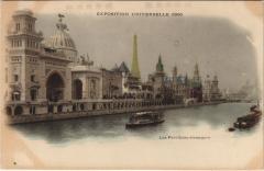 Expo 1900 Paris Les Pavillons Etrangeres
