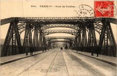 Carte postale ancienne Pont de Tolbiac
                                                                     à Paris 13e
                                