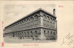 Paris ed. K.E. 5e 10204 Biliotheque Sainte-genevieve