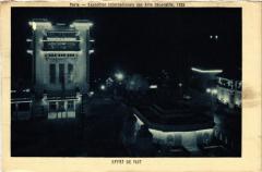 Paris Expo 1925 Effet de nuit