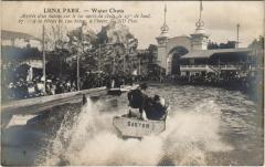Luna Park - Water Chute - Arrivée d'un bateau à Paris 17e