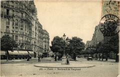Carte postale ancienne Boulevard de Vaugirard
                                                                     à Paris 15e
                                