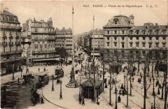 Paris 10e - Place de la Republique à Paris 10e