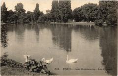 Parc Montsouris - Les Cygnes à Paris 14e