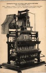 Paris (3e) Cnam - métier á rubans á la barre à Paris 3e