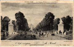 Ancien Paris - Les Champs-Elysées