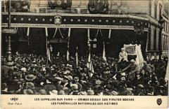 Paris 1e - Les Zeppelins sur Paris à Paris 1er
