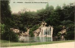 Cascade du Bois de Boulogne à Paris 16e