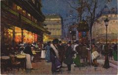 Paris - Scenes de Paris - Surles Boulevards à Paris