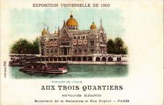 Paris Expo 1900 - Pavillon de l'Italie