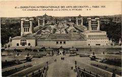 Paris Expo 1925 vue d'Ensemble de l'Esplanade