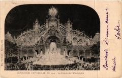 Paris Expo 1900 - Palais de l'électricité