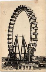 Carte postale ancienne La Grande Roue
                                                                     à Paris 7e
                                