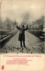 Paris 1e - Le Charmeur d'Oiseaux aux Tuileries à Paris 1er