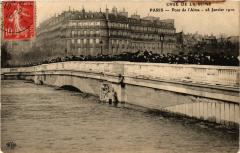 Paris Crue de la Seine 1910 Pont de l'Alma