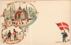Expo 1900 Paris Porte Monumentale Danemark