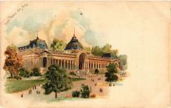 Paris Expo 1900 - Petit Palais des arts.