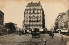 Carte postale ancienne Carrefour des Rues du Cherche-Midi et de Vaugirard
                                                                     à Paris 15e
                                
