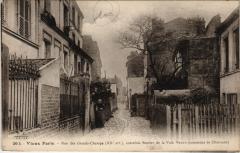 Carte postale ancienne Rue des Grands-Champs - Autrefois Sentier de la Voie Neuve
                                                                     à Paris 20e
                                