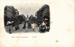 Paris 10e - Place de la Republique à Paris 10e