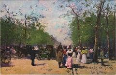 Paris - Scénes de Paris -Aux Acaciast -
																					75000 Paris
																			
