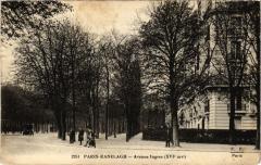 Ranelagh - Avenue Ingres à Paris 16e