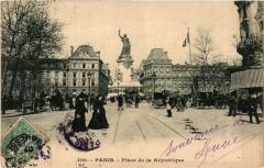 Paris 10e - Place de la Republique à Paris 10e