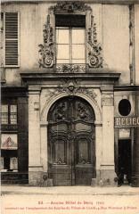 Paris 5e-Ancien Hotel de Bacq à Paris 5e