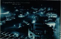 Paris Expo 1925 vue de nuit