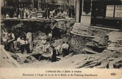 Paris Orage Du 15 Juin Rue de la Boetie Faug Saint-honore