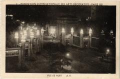 Paris Expo 1925 vue de nuit