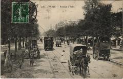Avenue d'Italie à Paris 13e
