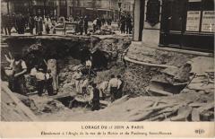 Paris Orage Du 15 Juin Rue de la Boetie Faug Saint-honore