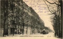 Auteuil - Avenue de Versailles à Paris 16e