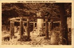 Paris Expo 1925 Jardin de Nice