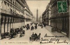 Paris 1e - La rue Castiglione à Paris 1er