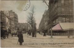 Paris 7e - Avenue La Mothe-Piquet prise de l'Ecole Milit. à Paris 7e