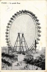 Carte postale ancienne La Grande Roue
                                                                     à Paris 15e
                                